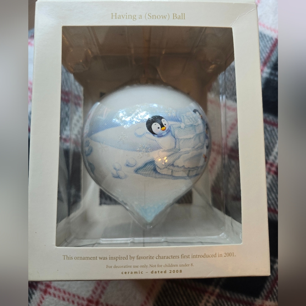 Hallmark Penguin Ornament